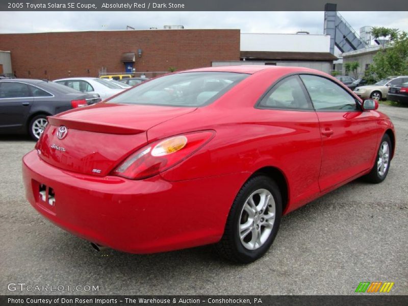 Absolutely Red / Dark Stone 2005 Toyota Solara SE Coupe