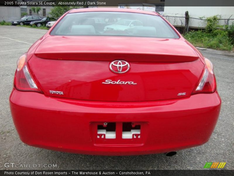 Absolutely Red / Dark Stone 2005 Toyota Solara SE Coupe