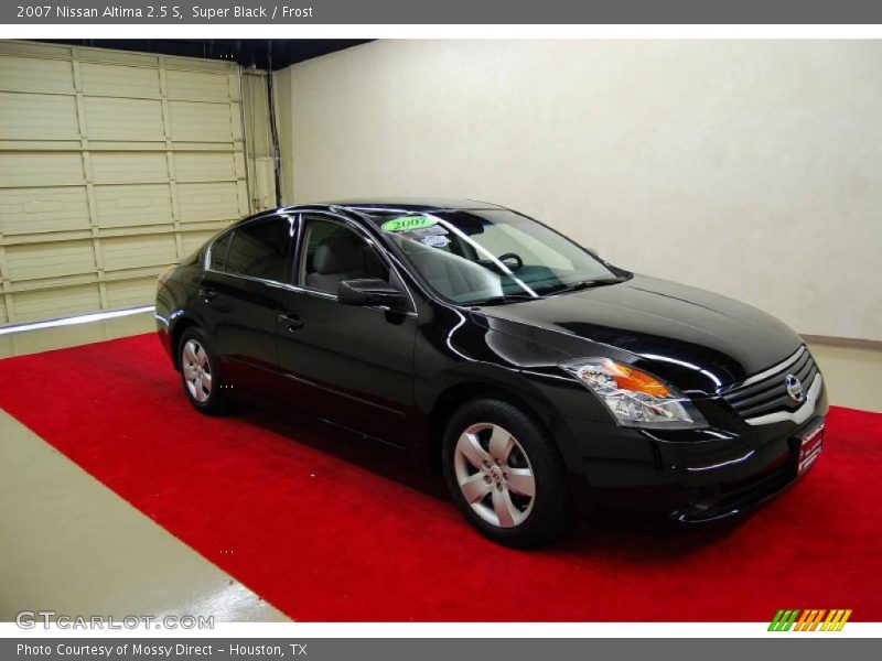 Super Black / Frost 2007 Nissan Altima 2.5 S