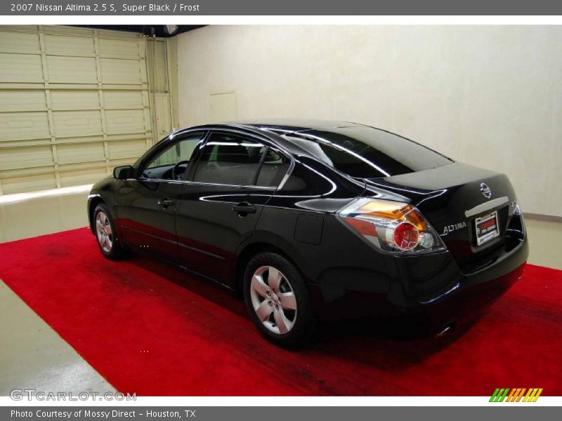 Super Black / Frost 2007 Nissan Altima 2.5 S