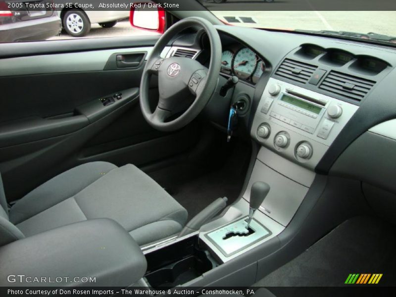 Absolutely Red / Dark Stone 2005 Toyota Solara SE Coupe