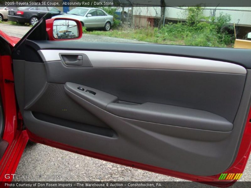 Absolutely Red / Dark Stone 2005 Toyota Solara SE Coupe