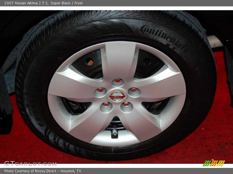 Super Black / Frost 2007 Nissan Altima 2.5 S