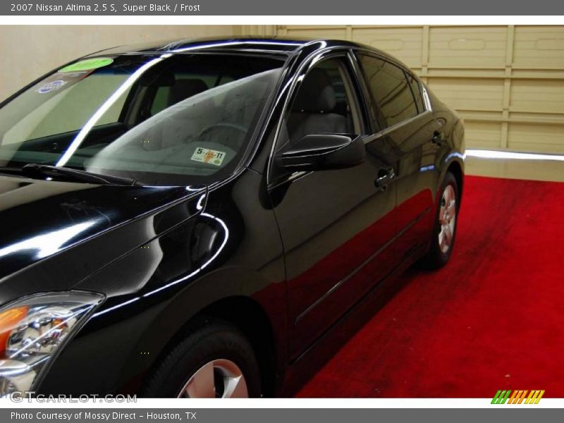 Super Black / Frost 2007 Nissan Altima 2.5 S