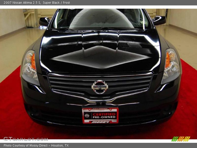 Super Black / Frost 2007 Nissan Altima 2.5 S