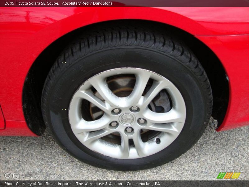 Absolutely Red / Dark Stone 2005 Toyota Solara SE Coupe