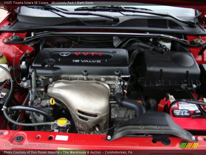 Absolutely Red / Dark Stone 2005 Toyota Solara SE Coupe