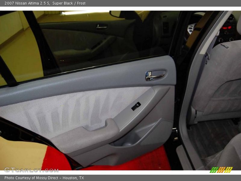 Super Black / Frost 2007 Nissan Altima 2.5 S
