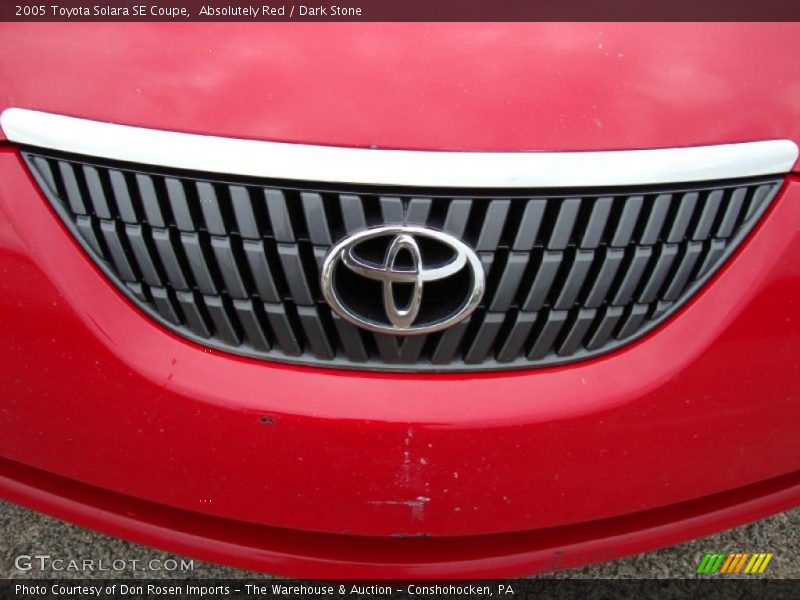 Absolutely Red / Dark Stone 2005 Toyota Solara SE Coupe