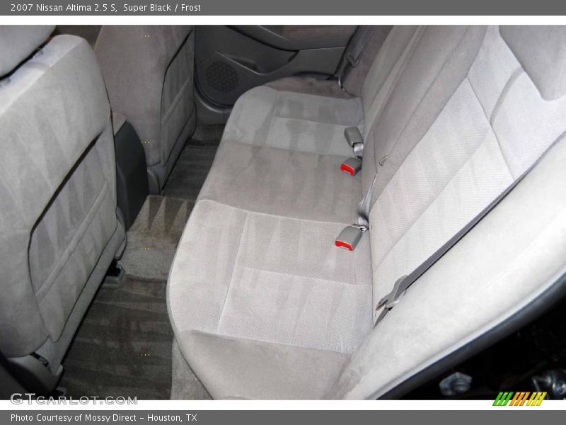 Super Black / Frost 2007 Nissan Altima 2.5 S