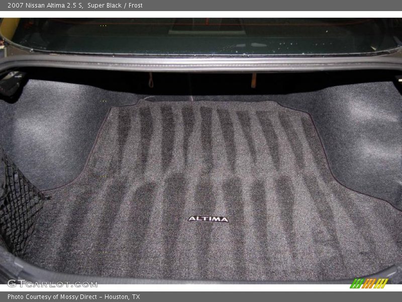 Super Black / Frost 2007 Nissan Altima 2.5 S