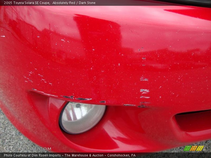 Absolutely Red / Dark Stone 2005 Toyota Solara SE Coupe