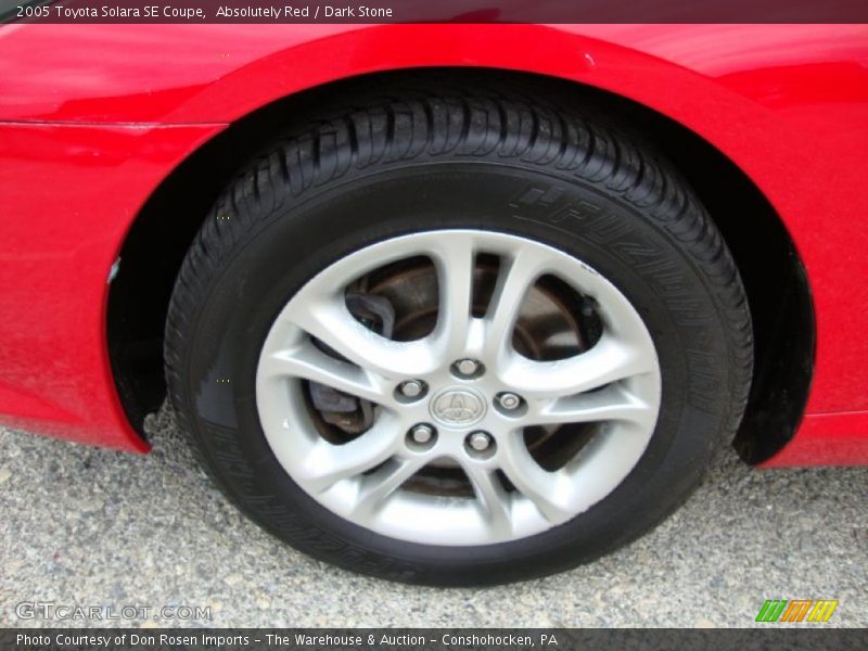 Absolutely Red / Dark Stone 2005 Toyota Solara SE Coupe
