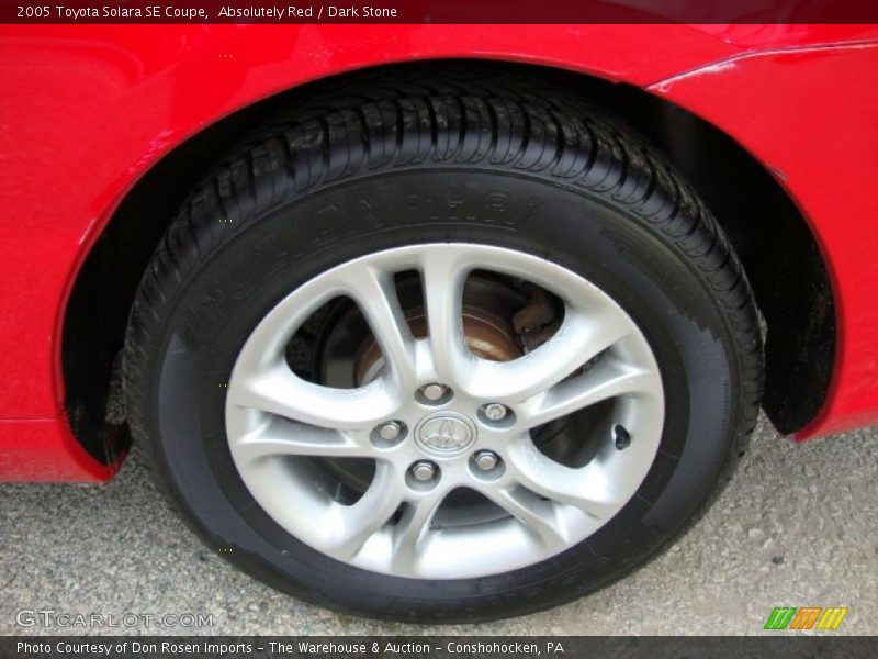 Absolutely Red / Dark Stone 2005 Toyota Solara SE Coupe