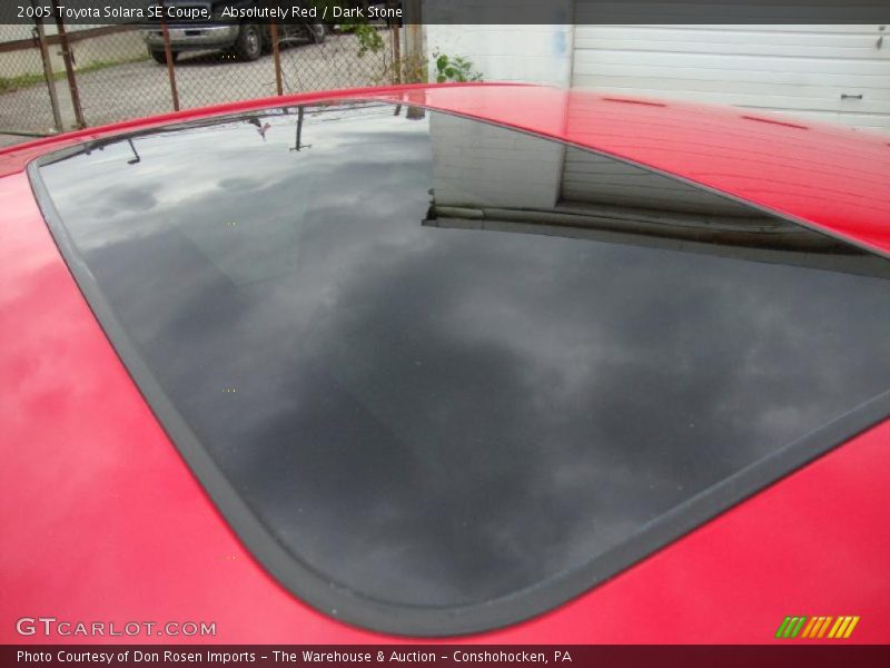 Absolutely Red / Dark Stone 2005 Toyota Solara SE Coupe