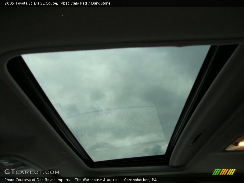 Absolutely Red / Dark Stone 2005 Toyota Solara SE Coupe