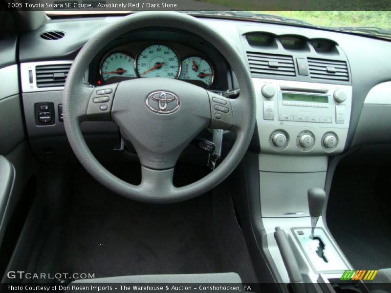 Absolutely Red / Dark Stone 2005 Toyota Solara SE Coupe