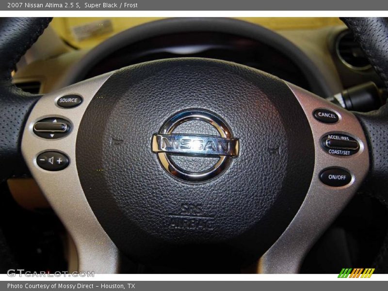Super Black / Frost 2007 Nissan Altima 2.5 S