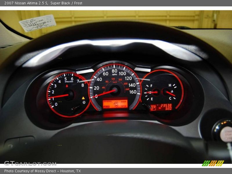 Super Black / Frost 2007 Nissan Altima 2.5 S