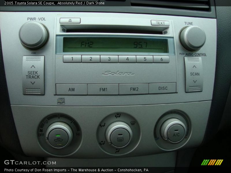 Absolutely Red / Dark Stone 2005 Toyota Solara SE Coupe