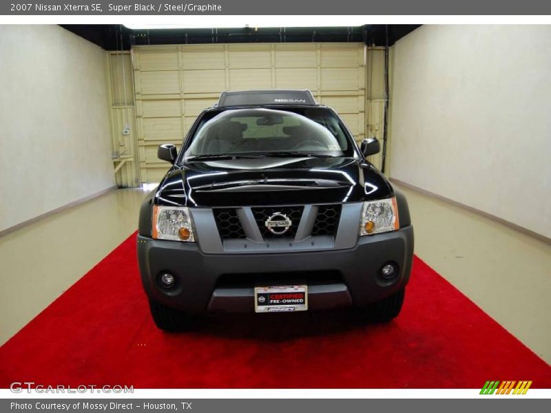 Super Black / Steel/Graphite 2007 Nissan Xterra SE