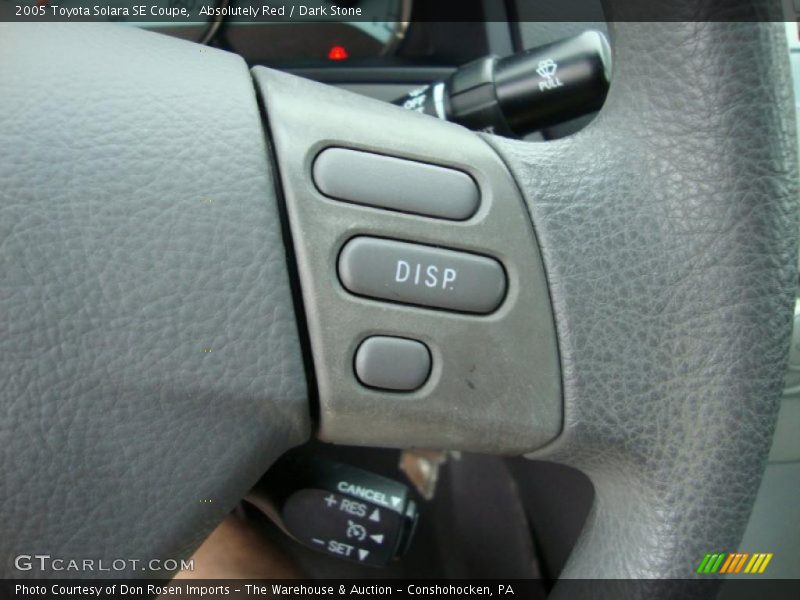 Absolutely Red / Dark Stone 2005 Toyota Solara SE Coupe