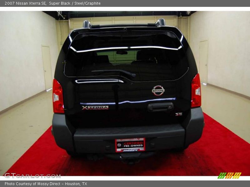 Super Black / Steel/Graphite 2007 Nissan Xterra SE