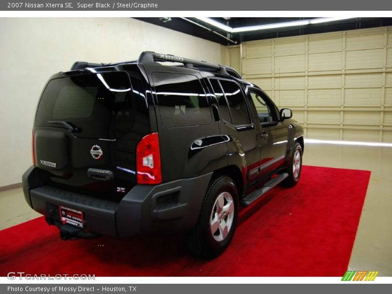 Super Black / Steel/Graphite 2007 Nissan Xterra SE