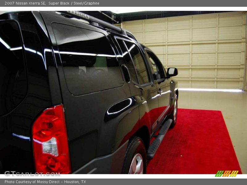 Super Black / Steel/Graphite 2007 Nissan Xterra SE