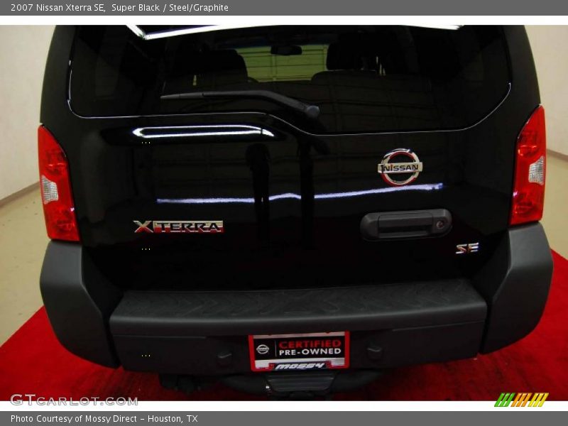 Super Black / Steel/Graphite 2007 Nissan Xterra SE