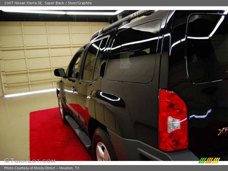 Super Black / Steel/Graphite 2007 Nissan Xterra SE