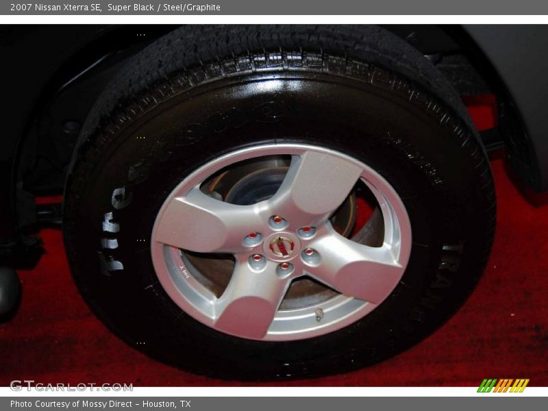 Super Black / Steel/Graphite 2007 Nissan Xterra SE