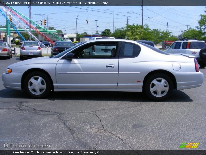 Galaxy Silver Metallic / Medium Gray 2004 Chevrolet Monte Carlo SS