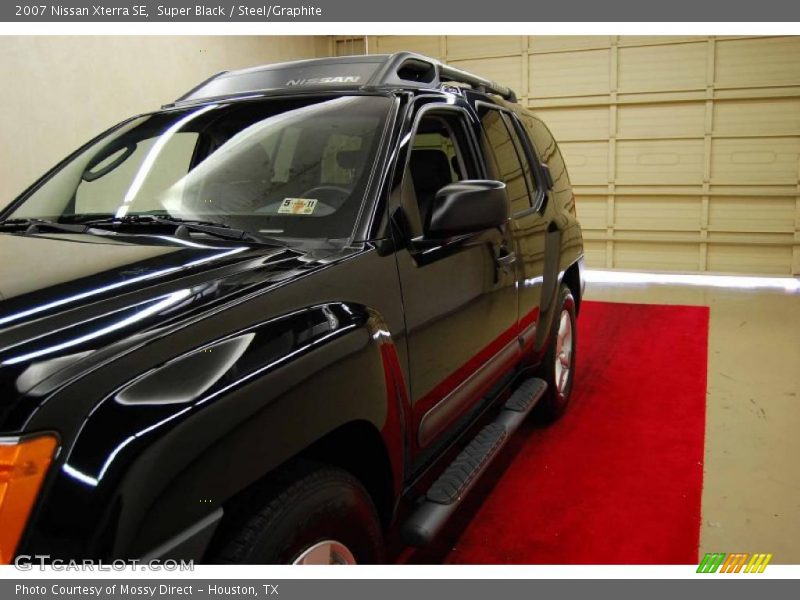 Super Black / Steel/Graphite 2007 Nissan Xterra SE