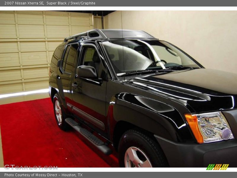 Super Black / Steel/Graphite 2007 Nissan Xterra SE