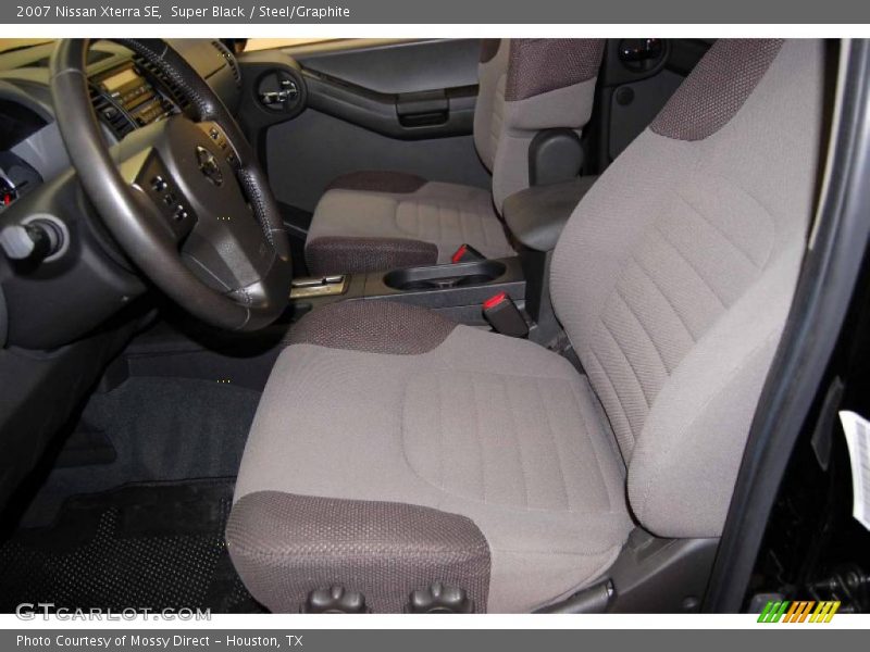 Super Black / Steel/Graphite 2007 Nissan Xterra SE
