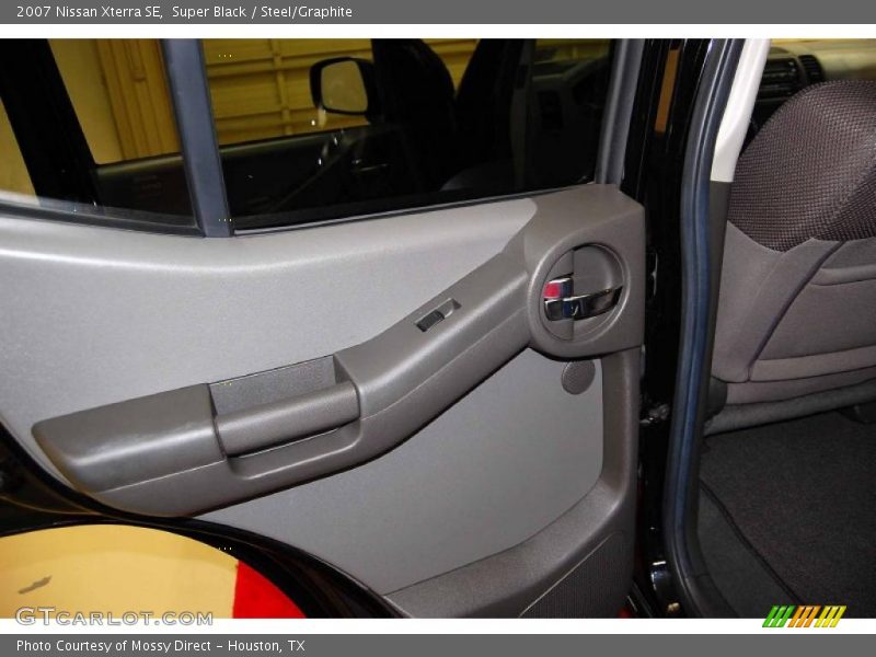 Super Black / Steel/Graphite 2007 Nissan Xterra SE