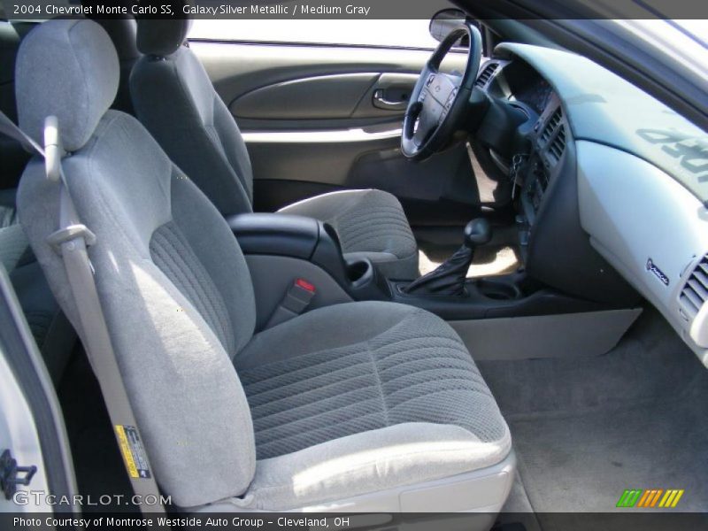 Galaxy Silver Metallic / Medium Gray 2004 Chevrolet Monte Carlo SS