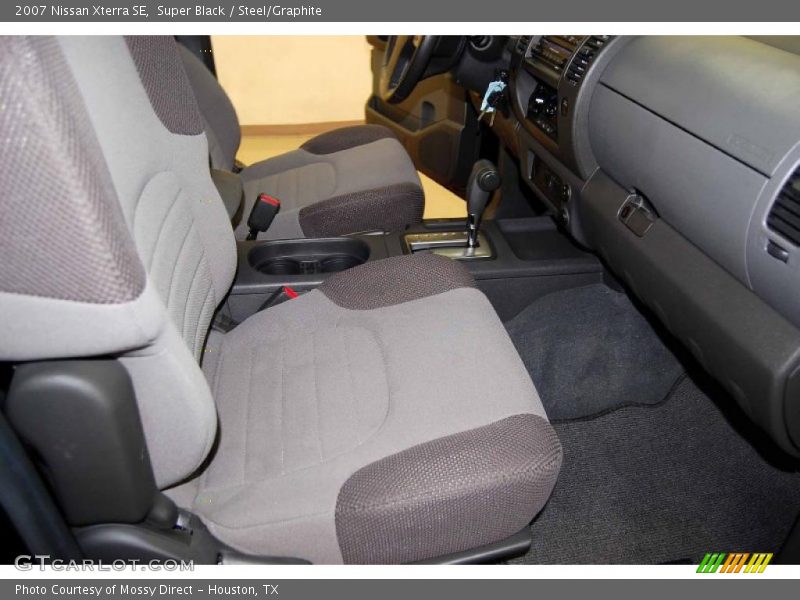 Super Black / Steel/Graphite 2007 Nissan Xterra SE