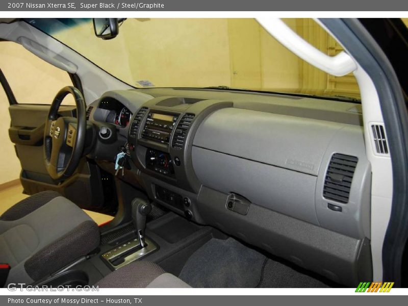 Super Black / Steel/Graphite 2007 Nissan Xterra SE