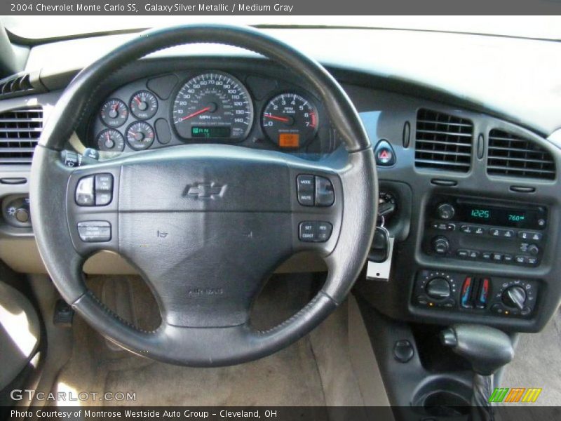 Galaxy Silver Metallic / Medium Gray 2004 Chevrolet Monte Carlo SS