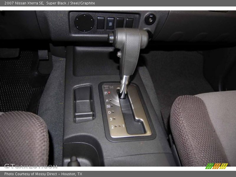 Super Black / Steel/Graphite 2007 Nissan Xterra SE