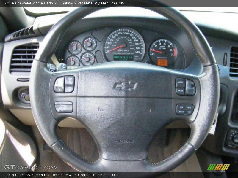 Galaxy Silver Metallic / Medium Gray 2004 Chevrolet Monte Carlo SS