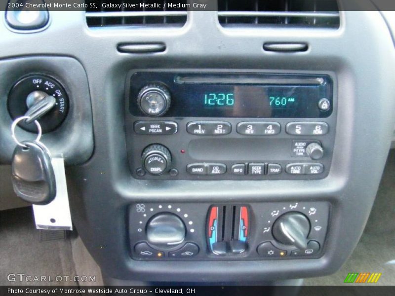 Galaxy Silver Metallic / Medium Gray 2004 Chevrolet Monte Carlo SS