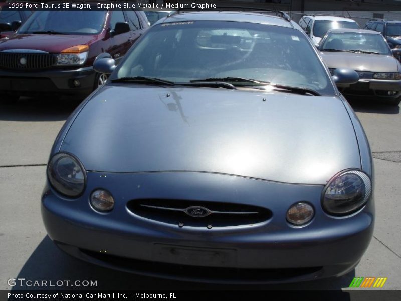 Graphite Blue Metallic / Medium Graphite 1999 Ford Taurus SE Wagon