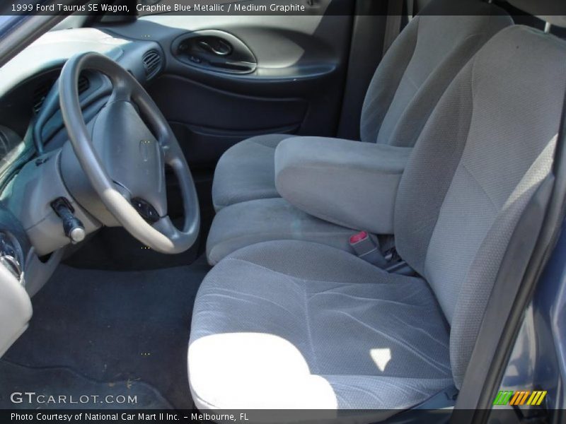 Graphite Blue Metallic / Medium Graphite 1999 Ford Taurus SE Wagon