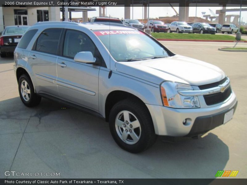 Galaxy Silver Metallic / Light Gray 2006 Chevrolet Equinox LT