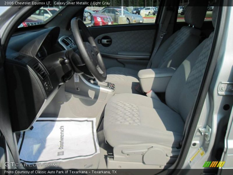 Galaxy Silver Metallic / Light Gray 2006 Chevrolet Equinox LT