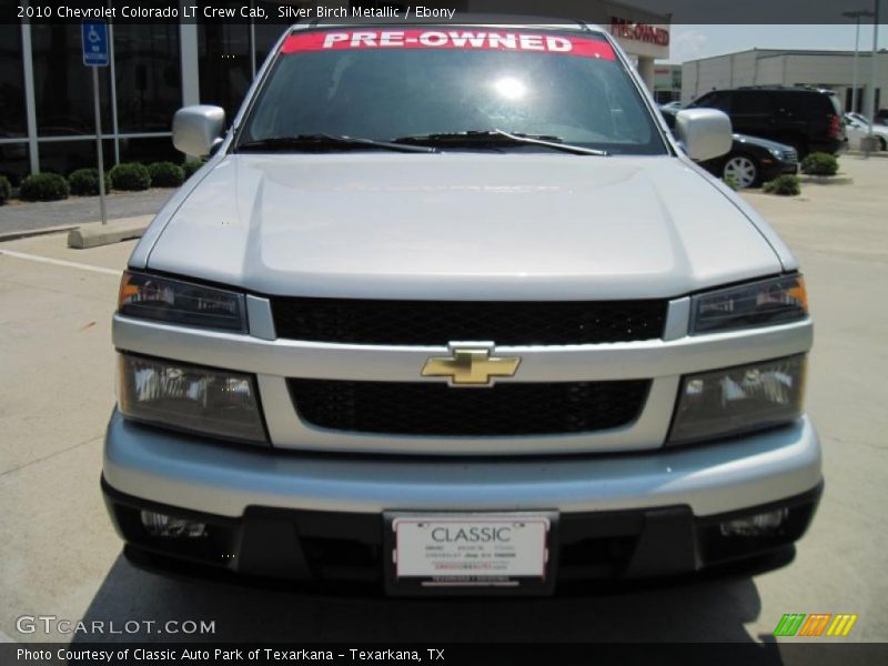 Silver Birch Metallic / Ebony 2010 Chevrolet Colorado LT Crew Cab