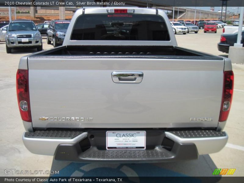 Silver Birch Metallic / Ebony 2010 Chevrolet Colorado LT Crew Cab